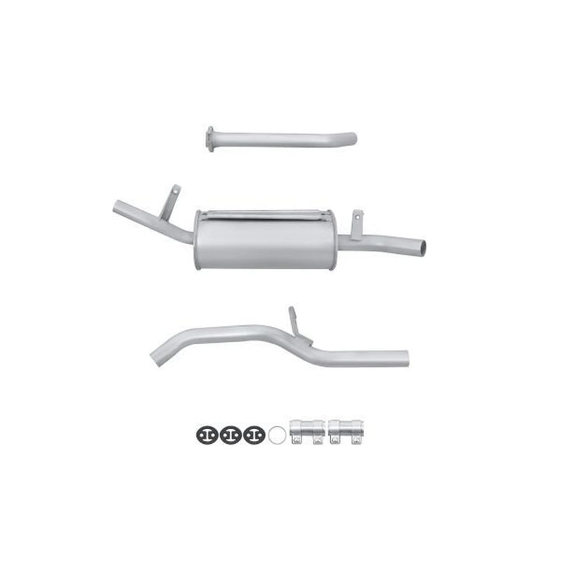 Hella End Silencer Rear fits Suzuki Alto IV 1994-2002 1.0