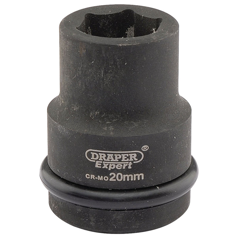 Draper Expert HI-TORQ 6 Point Impact Socket, 3/4" Sq. Dr., 20mm Draper - Dynamic Drive