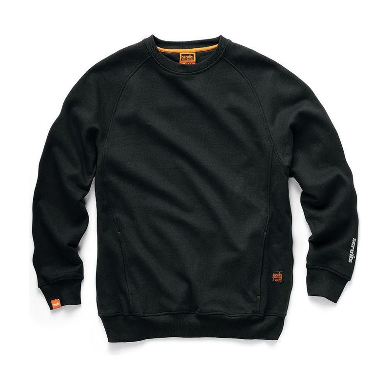 Scruffs Eco Worker Sweatshirt Black M Scruffs - Dynamic Drive