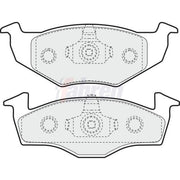 Fahren Front Brake Pad Set FBP3028
