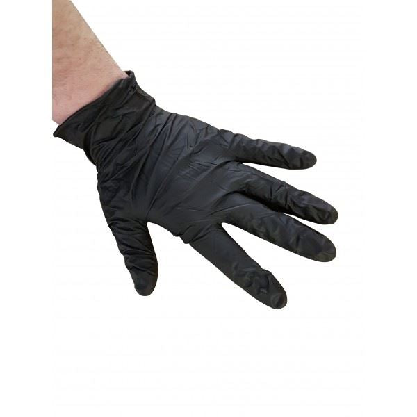 Black Rhino Heavy Duty Powder Free Nitrile Gloves - Large Black Rhino  - Dynamic Drive
