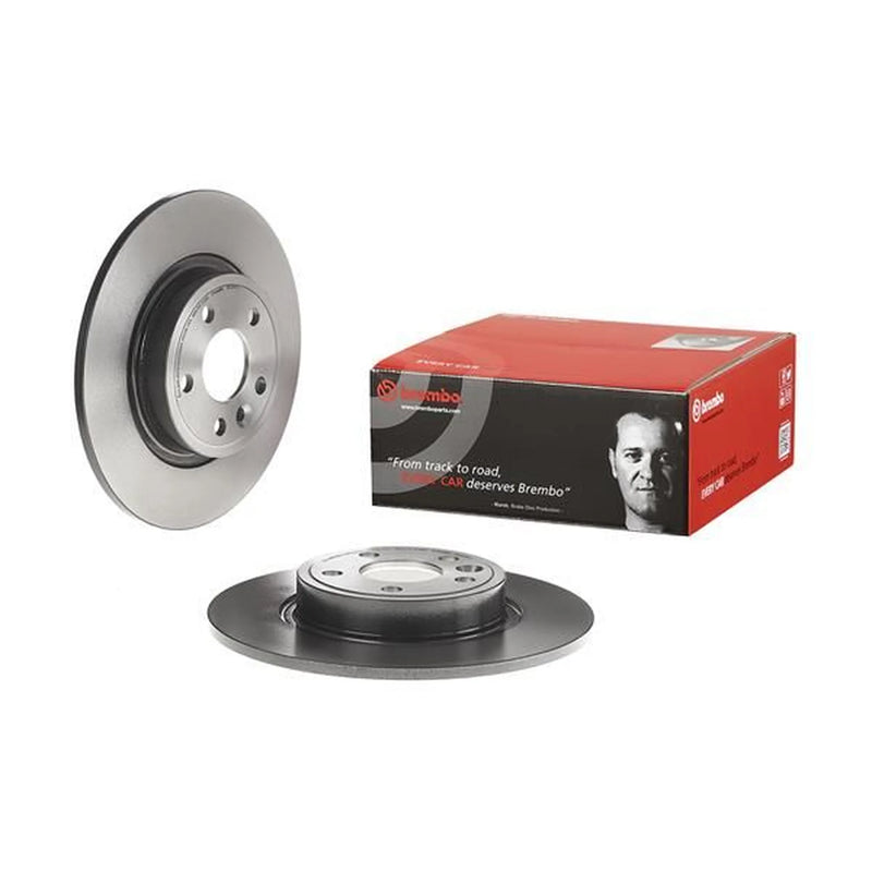 Brembo 2 x Solid Rear Brake Discs 08.C208.11-x2
