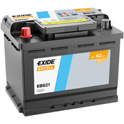 Exide Battery 12V 62Ah 540A EB621