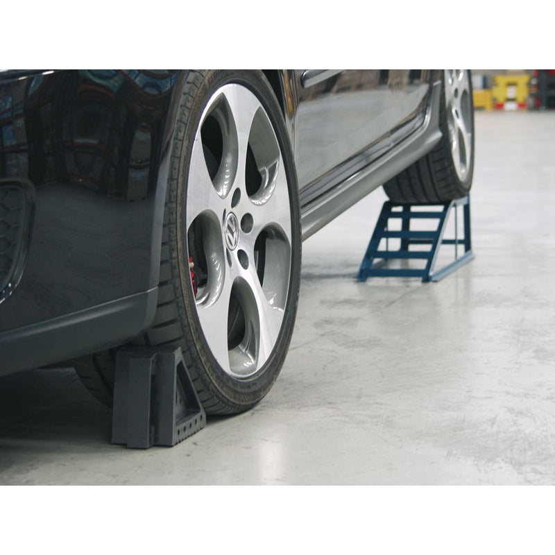 Sealey Rubber Wheel Chocks 1.8kg - Pair WC01 Sealey  - Dynamic Drive