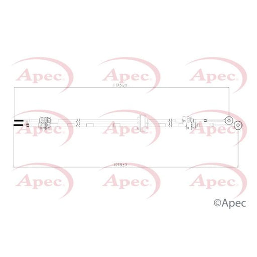 Apec Manual Transmission Cable Pull CAB7041