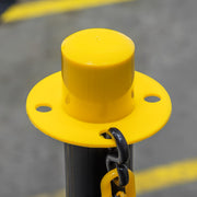 Sealey Post with Base - Black/Yellow BYPB01 Sealey - Dynamic Drive