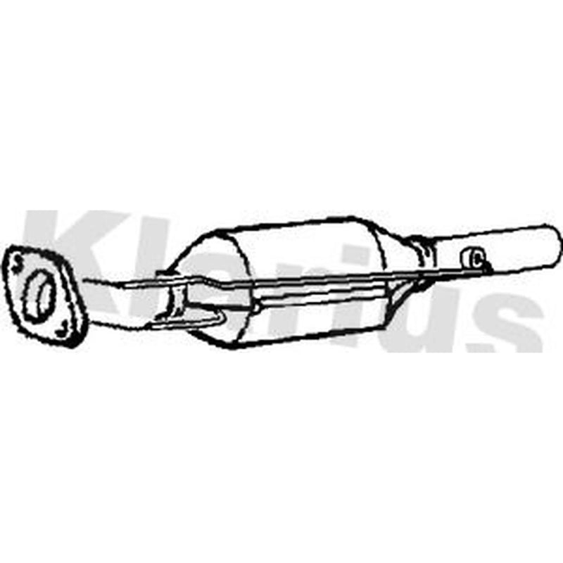 Klarius Diesel Particulate Filter T/A fits Mitsubishi Outlander II 2006-2012 2.2