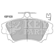Key Parts 4 x Front Brake Pad Set fits Mitsubishi Carisma 1995-2006