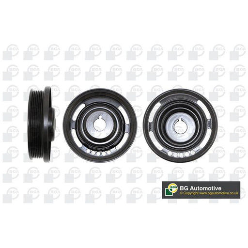 BGA Crank Shaft Belt Pulley fits Chevrolet Cruze 2009 on 1.6 1.8