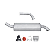 Hella End Silencer Rear fits Ford Courier Hatchback 2000-2003 1.8