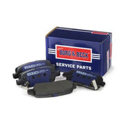 Borg & Beck Front & Rear Brake Discs & Pads fits Renault Koleos I 2008-2013