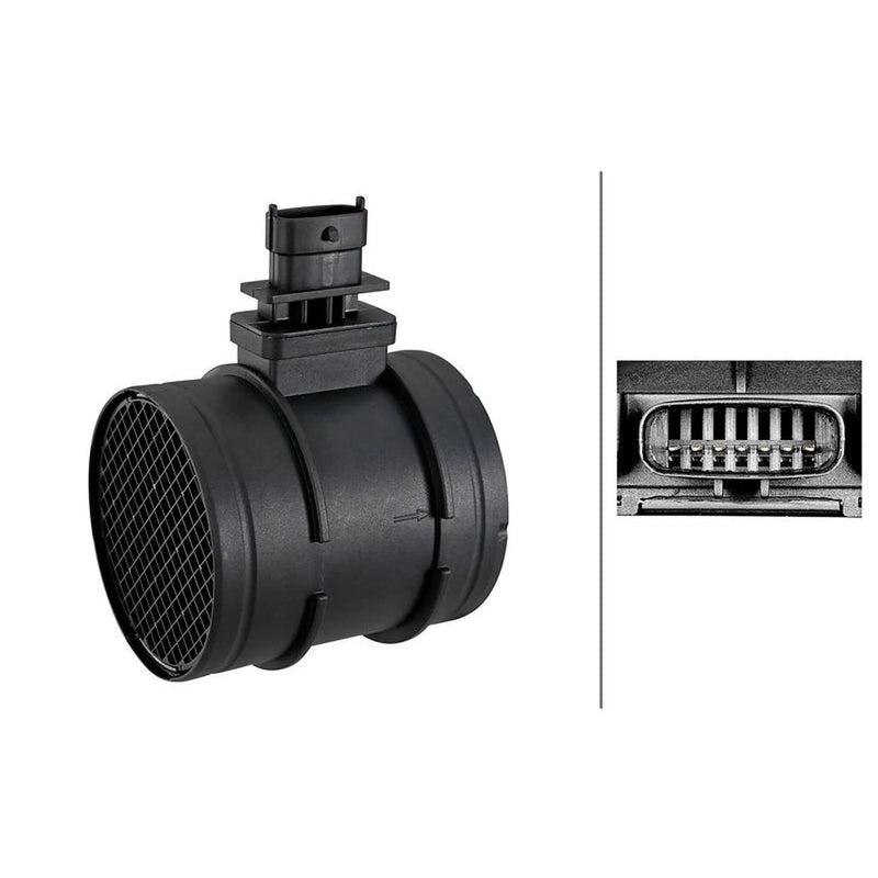 Hella MAF Sensor (Mass Air Flow) fits Alfa Romeo 159 2005-2011 2.4