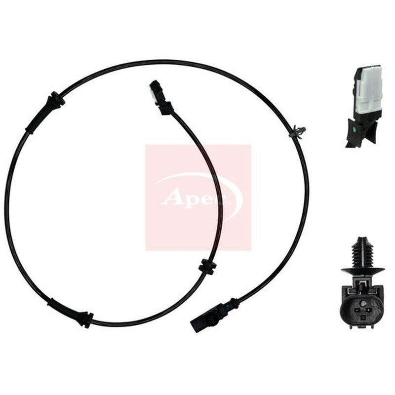 Apec ABS Wheel Speed Sensor Front Left fits Nissan Micra C+C III 2005-2010