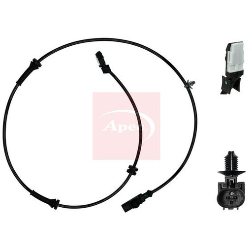 Apec ABS Wheel Speed Sensor Front Left fits Nissan Micra C+C III 2005-2010