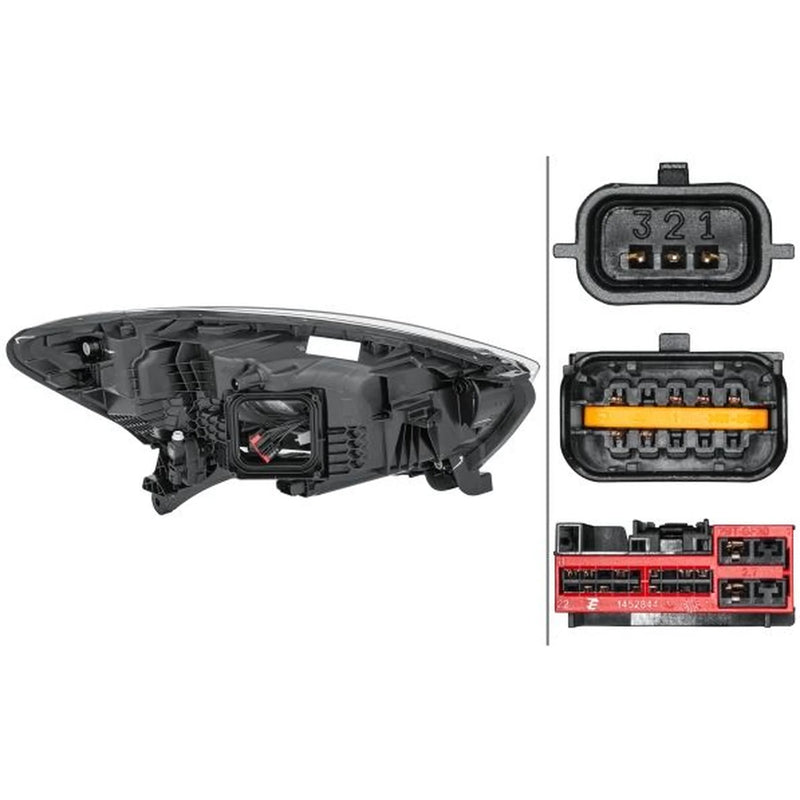 Hella Headlight Headlamp LED Left fits Renault Captur I 2013-2019