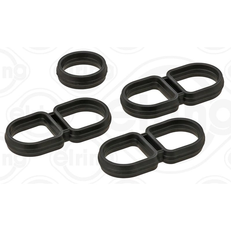 Elring Oil Cooler Gasket Set fits Audi A1 2014-2018 1.6