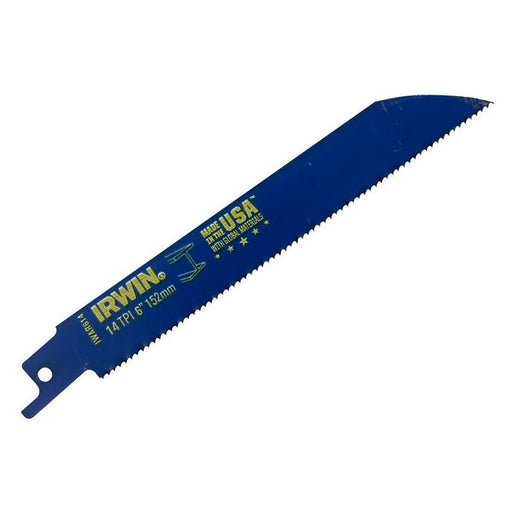 Irwin® 614R Sabre Saw Blade Metal Cutting 150mm 14 TPI Pack of 5 IRWIN® - Dynamic Drive