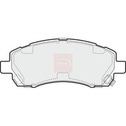 Apec Front Brake Pad Set fits Subaru Impreza 1995-2006 1.6 2.0