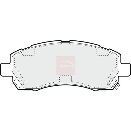 Apec Front Brake Pad Set PAD1097