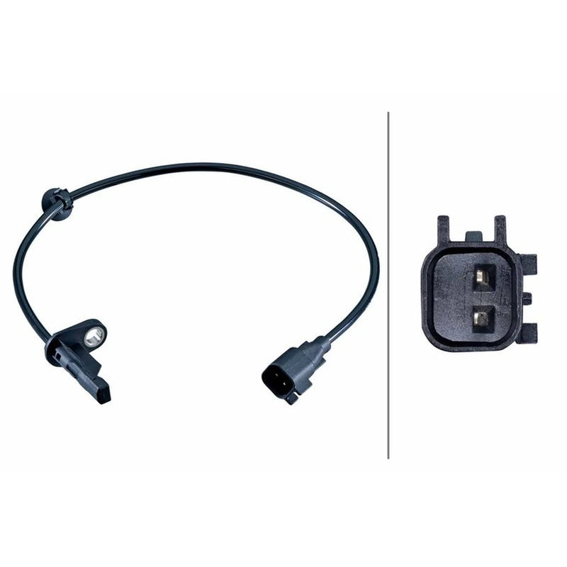 Hella ABS Wheel Speed Sensor Rear 6PU 358 252-481