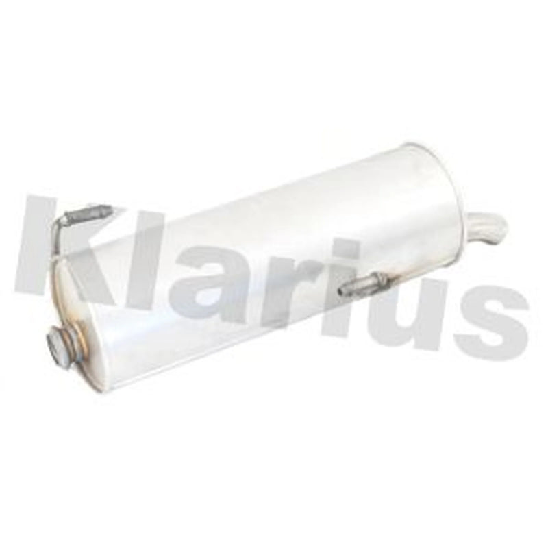 Klarius Box With Tail Pipe Rear fits Peugeot 206 1998-2001 1.9