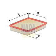NAPA Engine Air Filter fits Opel Astra K 2019-2021 1.5