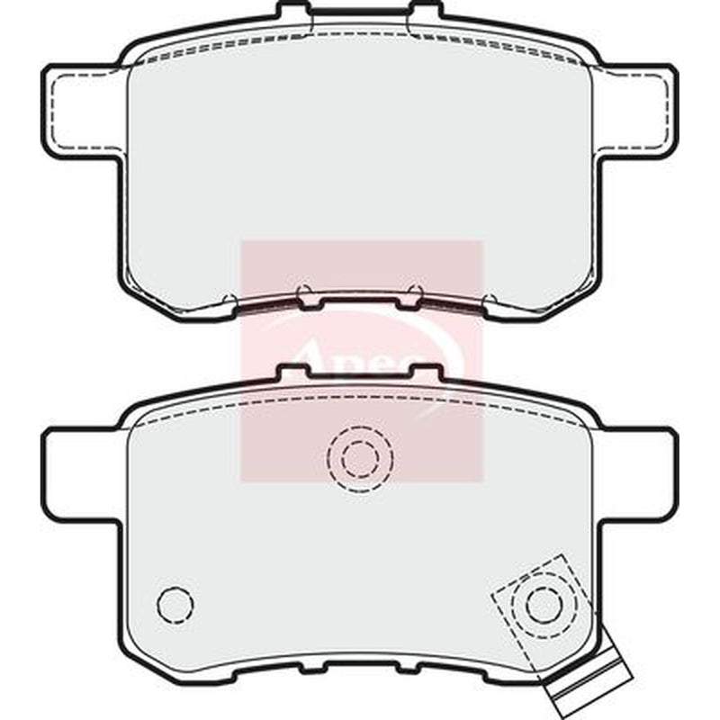 Apec Brake Pad Set
