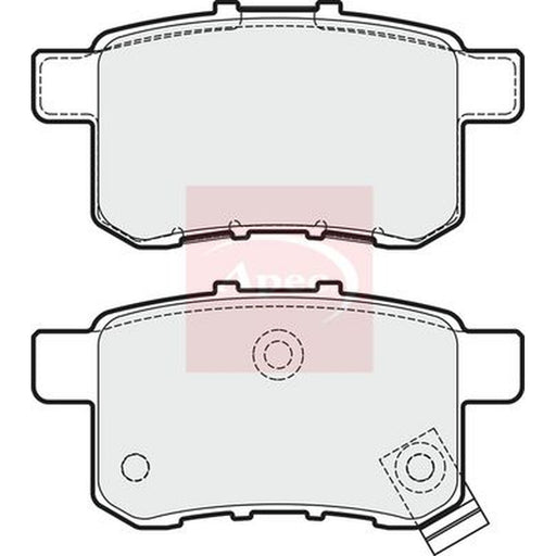 Apec Brake Pad Set