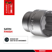 Teng Tools 1/2" Socket 12 pt Metric 22mm Teng Tools - Dynamic Drive