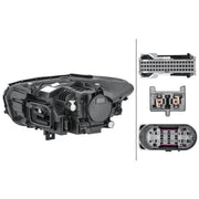 Hella Headlight Headlamp LED Right fits Mercedes-Benz B-Class Sports Tourer