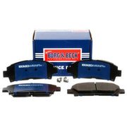 Borg & Beck Front & Rear Brake Discs & Pads fits Toyota Carina E VI 1992-1994