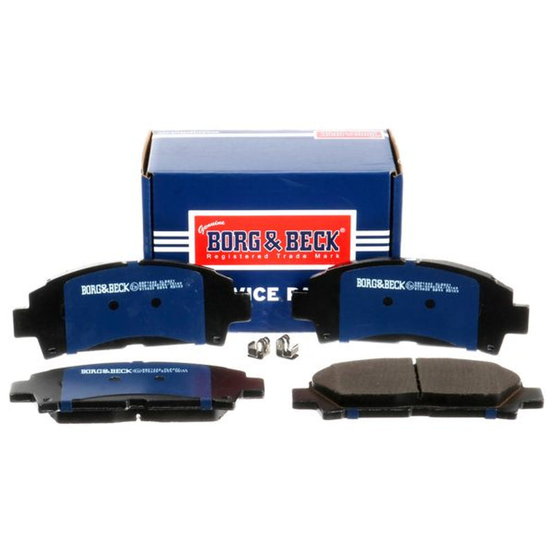 Borg & Beck Front Brake Discs & Pads fits Toyota Carina E VI 1992-1997 2.0