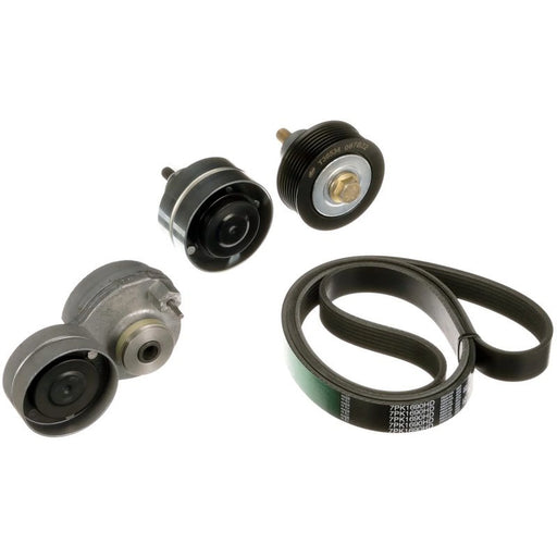 Gates V-Ribbed Belt Set fits Daf Cf 85 2005-2020 85.360 85.410 85.460 85.510