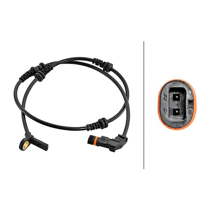 Hella ABS Wheel Speed Sensor Front fits Mercedes-Benz Gl-Class 2006-2012