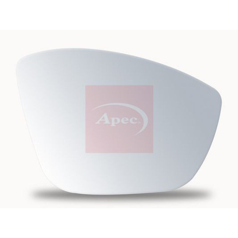 Apec Exterior Wing Mirror Glass Right fits Citroën C3 Aircross I 2017-2018