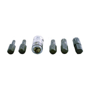 Laser Spline Bit Set 6pc 0592 Laser - Dynamic Drive