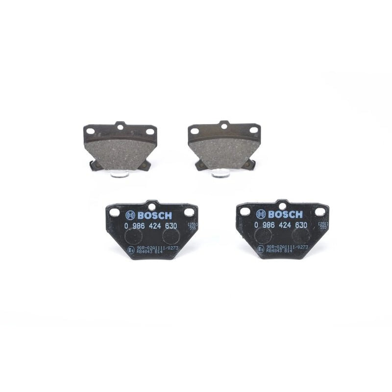 Bosch Front & Rear Pads fits Toyota Corolla 2001-2008 1.4 1.6 2.0