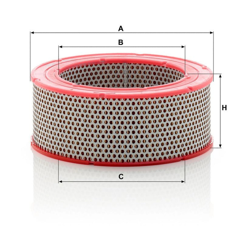 MANN-FILTER Engine Air Filter fits Renault 6 1970-1987 1.1