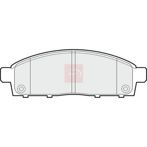 Apec Front Brake Pad Set PAD1519