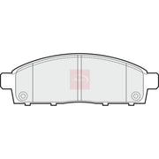 Apec Front Brake Pad Set fits Mitsubishi L200 / Triton 2005-2015 2.5