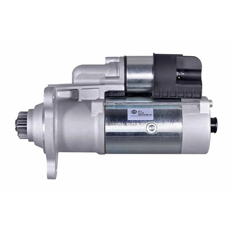Hella Starter Motor 24V 5.5kW 12 Teeth fits Scania 4 - Series 1999-2004