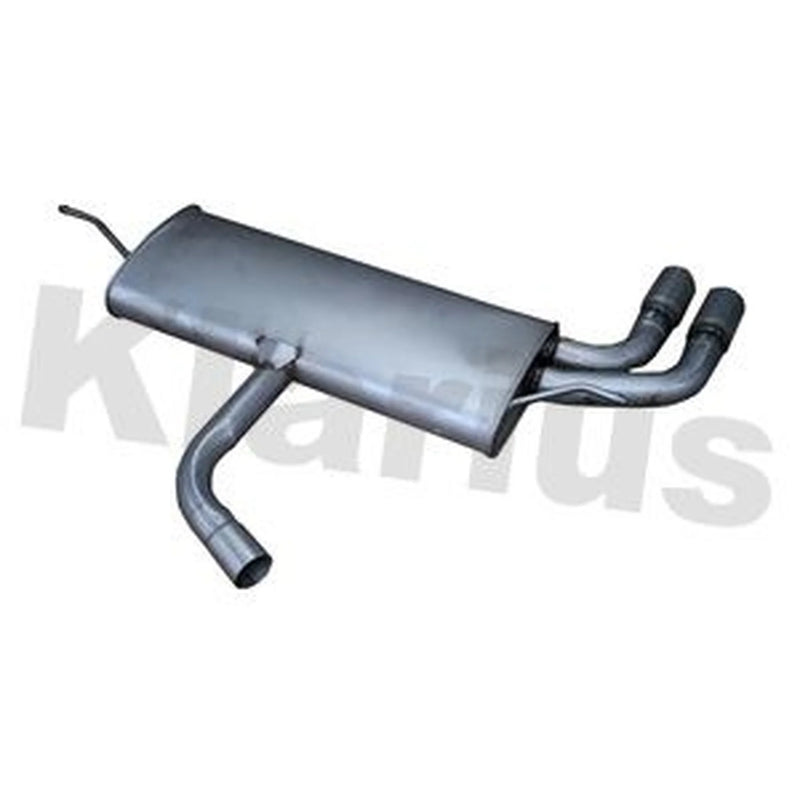 Klarius Box With Tail Pipe Rear fits Audi A3 2012-2020 1.4