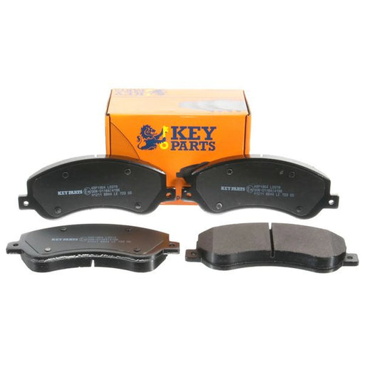 Key Parts 4 x Front Brake Pad Set fits Ford Transit 2006-2014 2.2 2.3 2.4 3.2