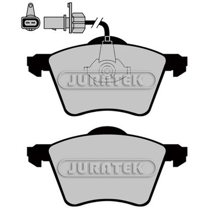 Juratek Front Brake Pad Set fits Ford Galaxy I 1995-2006 1.9 2.0 2.3