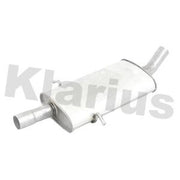 Klarius Box With Centre Pipe Centre fits Mercedes-Benz A-Class 2004-2012