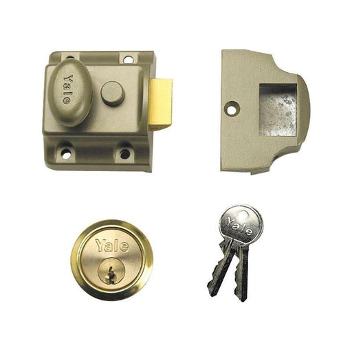 Yale Locks 723 Deadlatch 40mm Backset ENB Finish Box Yale Locks - NN4 Online