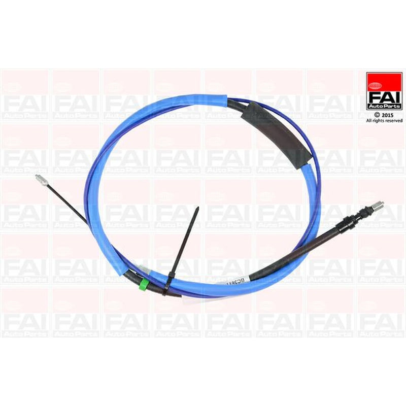 FAI Handbrake Cable Left Rear fits Renault Megane II 2003-2010