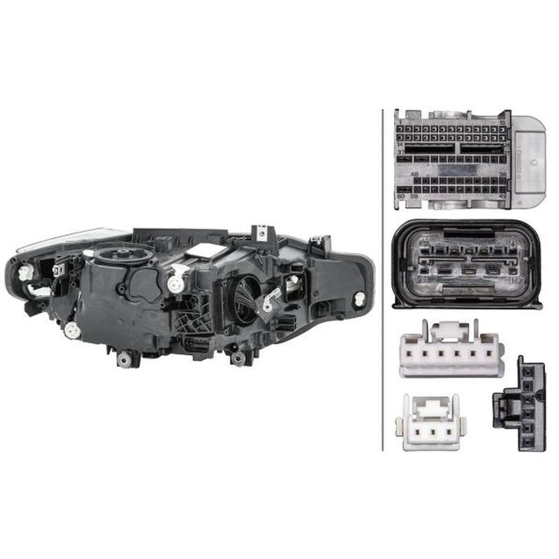 Hella Headlight Headlamp LED Left fits BMW 3 2011-2019