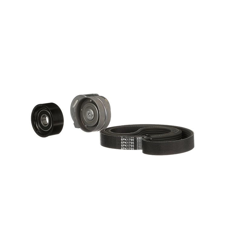 Gates V-Ribbed Belt Set fits Mitsubishi Carisma 2000-2006 1.9