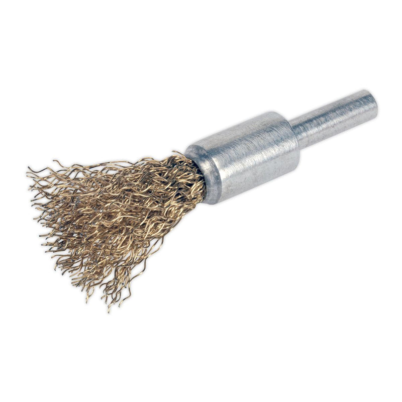 Sealey Flat Top Decarbonising Brush 13mm VS1802 Sealey - Dynamic Drive